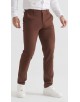YE-807-26 Chino stretch marron (T38 à T52)
