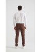YE-807-26 Chino stretch marron (T38 à T52)
