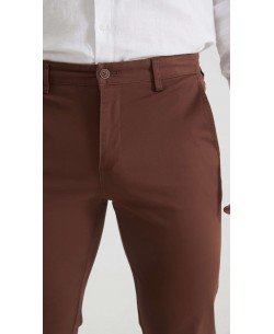 YE-807-26 Chino pant in brown (T38 to T52)