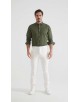 YE-807-28 Chino stretch blanc (T38 à T52)