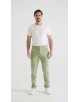YE-807-30 Chino stretch vert sauge (T38 à T52)