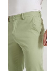 YE-807-30 Chino stretch vert sauge (T38 à T52)