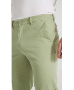 YE-807-30 Chino pant in sage green (T38 to T52)