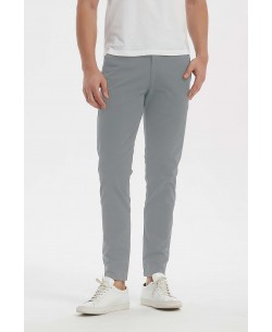 YE-808-3 Fitted stretch chino pant in silver grey (T38 to T50)