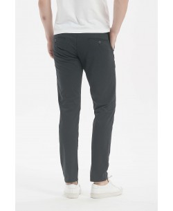 YE-808-7 Fitted stretch chino pant dark grey (T38 to T50)