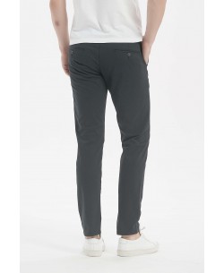 YE-808-7 Pantalon chino stretch slim gris anthra (T38 à T50)