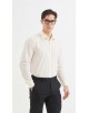 YE-215 Chemise ivoire coupe confort