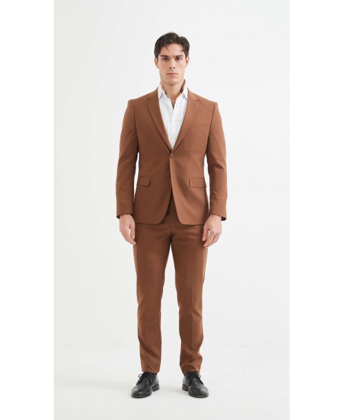 COS-H015 Costume 2 pcs (T46 à T58) - Marron