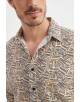ENZO-108-05 Chemise "PREMIUM" à motifs coupe ajustée
