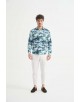 ENZO-109-07 Chemise "PREMIUM" à motifs coupe ajustée