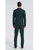 COS-H032V  Costume 3 pcs (T46 à T58) - Vert bouteille