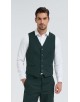COS-H032V  Costume 3 pcs (T46 à T58) - Vert bouteille