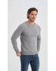 YE-6746-178 Pull gris col rond