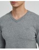 YE-6745-214 Pull gris col V