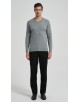 YE-6745-214 Pull gris col V