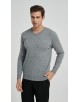 YE-6745-214 Pull gris col V
