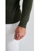 YE-6745-217 Pull kaki col V