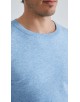 YE-6746-202 Pull col rond - Bleu ciel