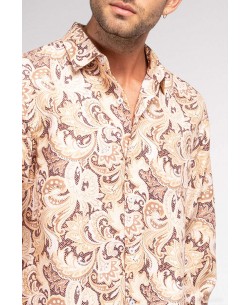 SOFT701-11-"SOFT TOUCH" shirt PATAYA prints comfort fit