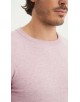 YE-6746-215 Pull col rond - Rose carbone