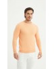 YE-6746-217 Pull col rond - Orange