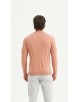 YE-6746-187 Pull col rond - Nude