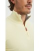 YE-6738-182 Pull col camionneur - Jaune paille