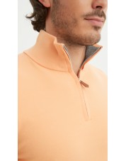 YE-6738-186 Pull col camionneur - Orange