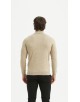 YE-6738-201 Pull col camionneur - Beige