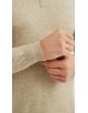YE-6738-201 Pull col camionneur - Beige