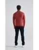 YE-6738-207 Pull col camionneur - Terracotta
