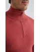 YE-6738-207 Pull col camionneur - Terracotta
