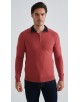 YE-6738-207 Pull col camionneur - Terracotta