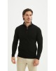 YE-6738-210 Pull col camionneur - Noir