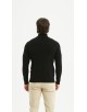 YE-6738-210 Pull col camionneur - Noir
