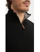 YE-6738-210 Pull col camionneur - Noir