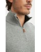 YE-6738-214 Pull col camionneur - Gris argent