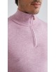 YE-6738-215 Pull col camionneur - Rose carbone