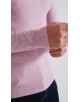 YE-6738-215 Pull col camionneur - Rose carbone