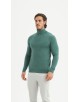 YE-6738-216 Pull col camionneur - Vert menthe