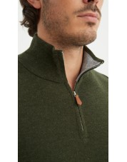 YE-6738-217 Pull col camionneur - Kaki
