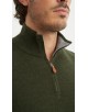 YE-6738-217 Pull col camionneur - Kaki