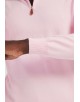 YE-6738-120 High zip neck pink jumper
