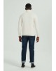 YE-6741-116 Ivory turtle neck jumpers