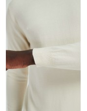 YE-6741-116 Ivory turtle neck jumpers