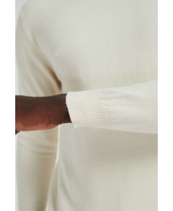 YE-6741-116 Ivory turtle neck jumpers