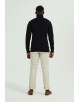 YE-6741-118 Black turtle neck jumpers