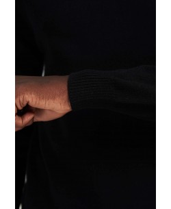 YE-6741-118 Black turtle neck jumpers