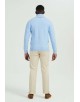YE-6854-102 Cardigan cable knit sky blue jumper