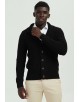 YE-6854-118 Cardigan torsadé noir